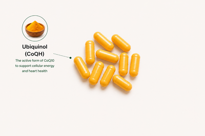 Advanced C0 Q10 - Kaneka Ubiquinol 150mg (60 Vegan Capsules)