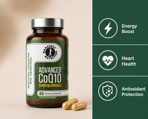 Advanced C0 Q10 - Kaneka Ubiquinol 150mg (60 Vegan Capsules)